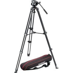 Manfrotto MVK500AM Telescopic Twin Leg System Video Tripod