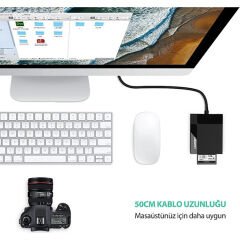 Ugreen USB 3.0 4in1 Kart Okuyucu