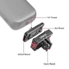 Ulanzi IN-01 Aksiyon Kameraları İçin Manyetik Hızlı Çıkarma Montajı