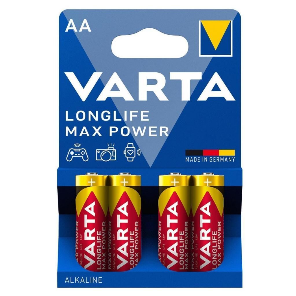 Varta AA Max Power 4'lü Alkalin Kalem Pil (SKT: 12-2034)