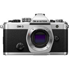 OM System OM-3 Gövde (Gümüş) (10.000 TL Geri Ödeme)