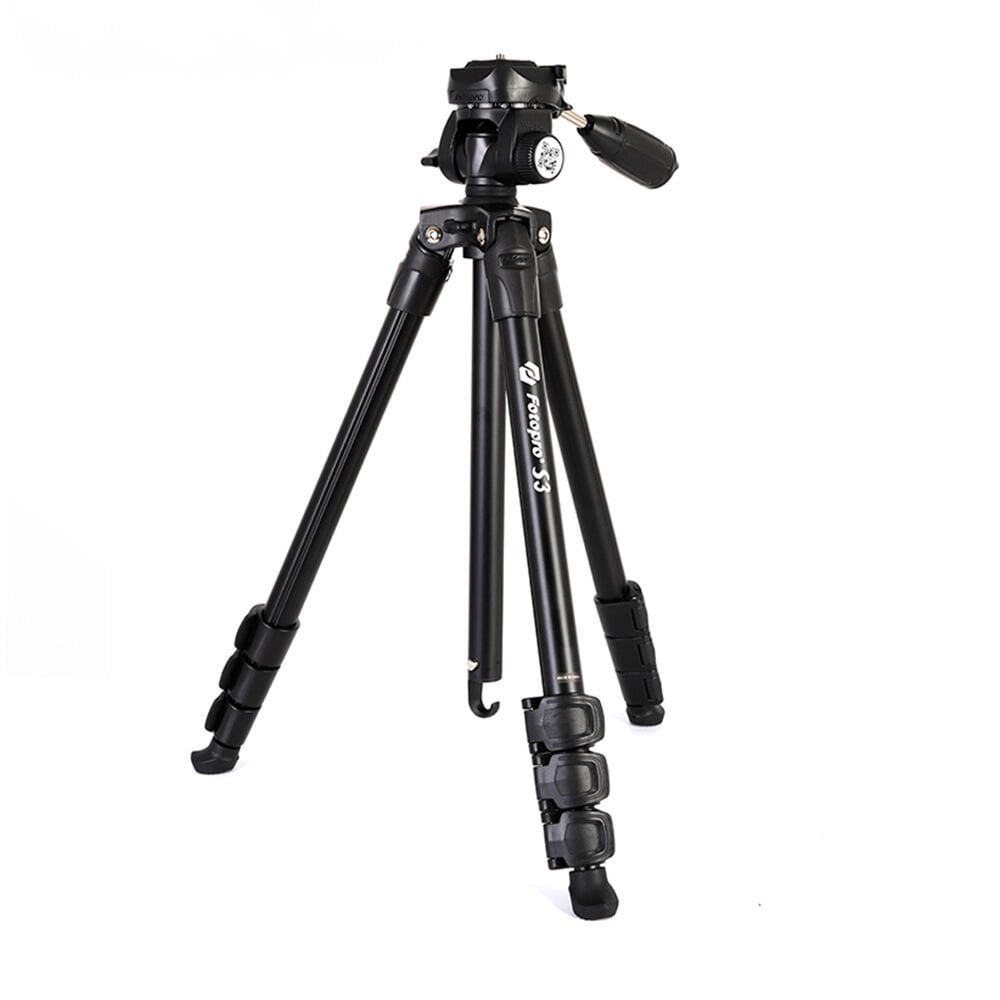 Fotopro S3 Foto-Video Tripod (Siyah)
