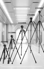 BF Pro 333L Alüminyum - ABS Tripod 180-210cm