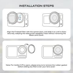 Freewell Osmo Action 5/4/3 Diffusion Glow Mist 1/4 (FW-OA5-GMIST1/4)