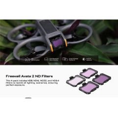 Freewell Avata 2 Standard Day 4 Pack ND Filtre Seti (FW-DAV2-STD)