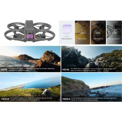 Freewell Avata 2 Standard Day 4 Pack ND Filtre Seti (FW-DAV2-STD)
