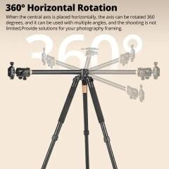 BF Pro 999H Alüminyum Horizantal Multi Tripod - Monopod