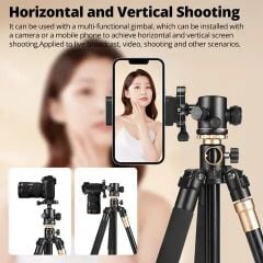BF Pro 999H Alüminyum Horizantal Multi Tripod - Monopod
