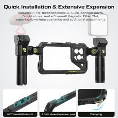 Freewell iPhone 15 Pro Max Genius Rig (FW-IP15PM-GVK)