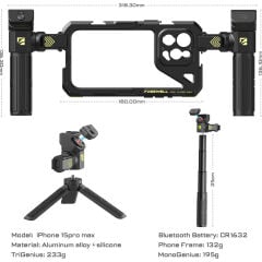 Freewell iPhone 15 Pro Max Genius Rig (FW-IP15PM-GVK)