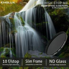 Emolux 67mm ND1000 Neutral Density Filtre (10 Stop)