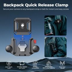 Freewell Backpack Quick Release Clamp (FW-BPQR)