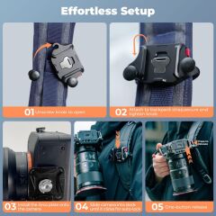 Freewell Backpack Quick Release Clamp (FW-BPQR)