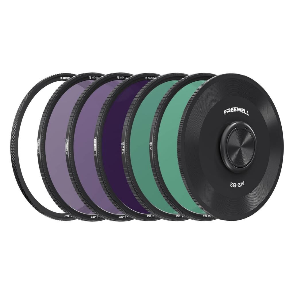 Freewell M2 82mm Magnetic Quick Swap 5 Pack ND/CPL/UV Filtre Seti (FW-82M2-5PACK)