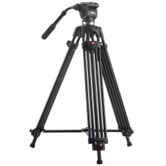 Jieyang 0606A 165cm Profesyonel Video Tripod