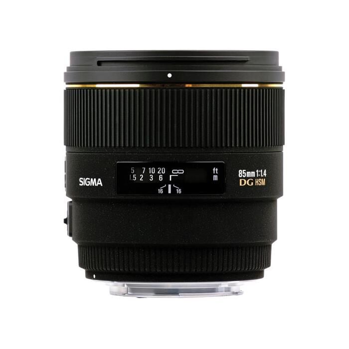 Sigma 85mm f/1.4 EX DG HSM Lens (Canon) - Sigma Hatıra Bezi Hediyeli