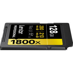Lexar 128GB Gold 1800x V60 UHS-II SDXC Hafıza Kartı