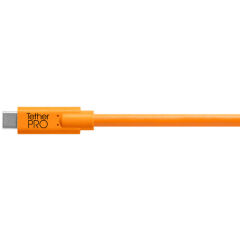 Tether Tools CUC2515-ORG 4.6m USB Kablosu (USB-C - 5Pin Micro USB)