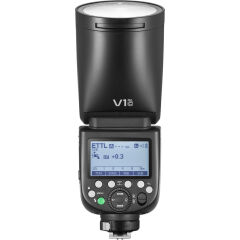 Godox V1Pro Canon Uyumlu Yuvarlak Kafa Flaş