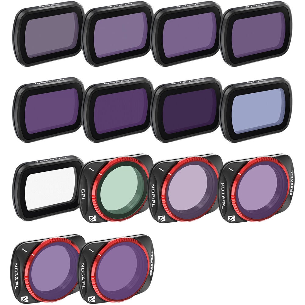 Freewell Osmo Pocket 4/3 Mega Filtre Kit 14 Pack (FW-OP3-MEGA)