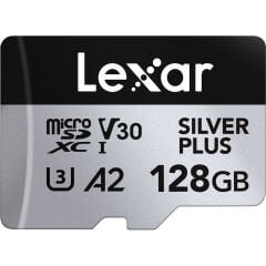 Lexar 128GB Silver Plus 205MB/s microSDXC Hafıza Kartı