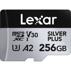Lexar 256GB Silver Plus 205MB/s microSDXC Hafıza Kartı