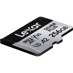 Lexar 256GB Silver Plus 205MB/s microSDXC Hafıza Kartı