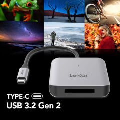 Lexar RW510 CFexpress Type-B USB 3.2 Gen2 Kart Okuyucu