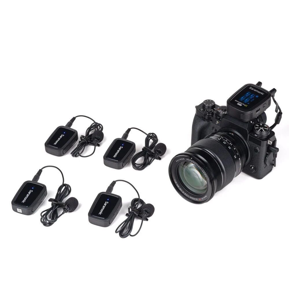 Saramonic Blink500 ProX B8 4 Kişilik Kablosuz Yaka Mikrofonu