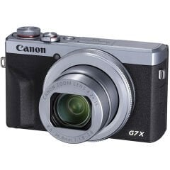 Canon PowerShot G7 X Mark III Fotoğraf Makinesi (Gümüş)
