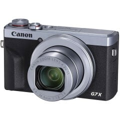 Canon PowerShot G7 X Mark III Fotoğraf Makinesi (Gümüş)