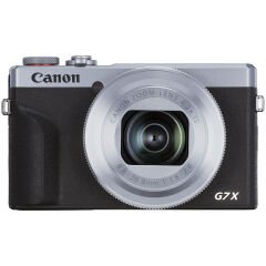 Canon PowerShot G7 X Mark III Fotoğraf Makinesi (Gümüş)