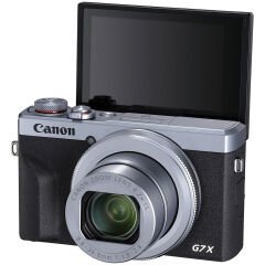 Canon PowerShot G7 X Mark III Fotoğraf Makinesi (Gümüş)