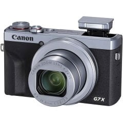Canon PowerShot G7 X Mark III Fotoğraf Makinesi (Gümüş)