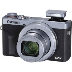 Canon PowerShot G7 X Mark III Fotoğraf Makinesi (Gümüş)
