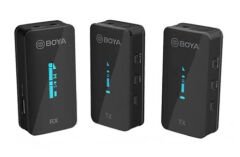 Boya BY-XM6-K2 Ultra Kompakt İkili Kablosuz Yaka Mikrofon Kiti