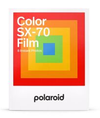 Polaroid Color SX-70 Instant Film 8 Poz (Ürt: 05-2026)