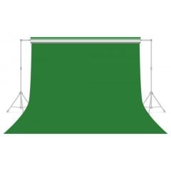 Visico Kroma Yeşili 1.35x11m Kağıt Fon Perde (Chorma Green #54)