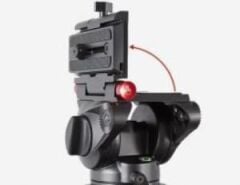 Miliboo MTT608A 196 cm Video Tripod + MYT802L Dikey Çekim Kafası