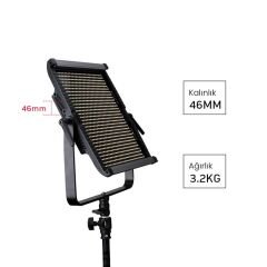 GDX CF-LED 1700W 2'li Video Led Işığı