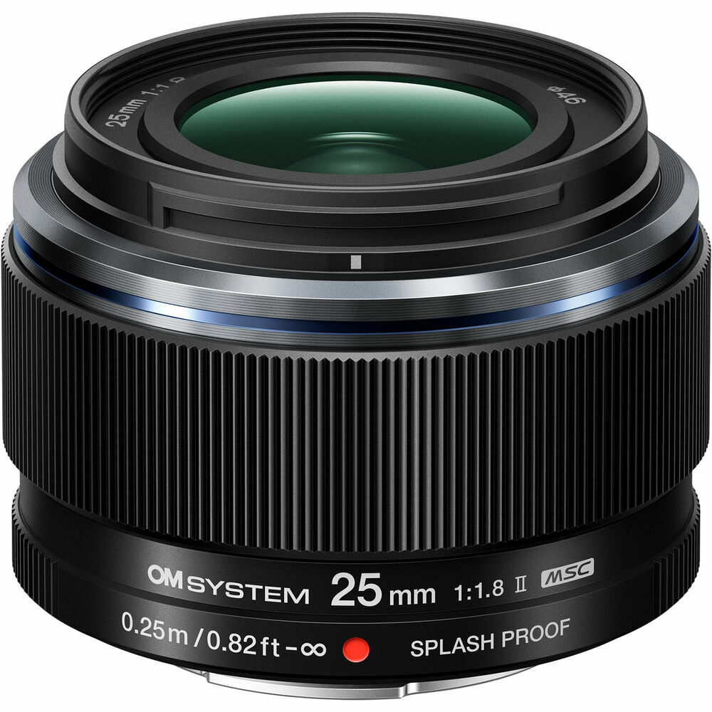 OM System M.Zuiko 25mm f/1.8 II Lens