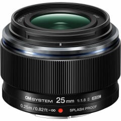 OM System M.Zuiko 25mm f/1.8 II Lens