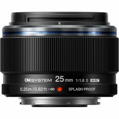 OM System M.Zuiko 25mm f/1.8 II Lens