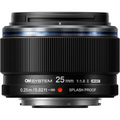 OM System M.Zuiko 25mm f/1.8 II Lens