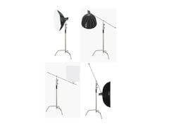 Arcury ML330L 330cm Deve Boynu C-Stand