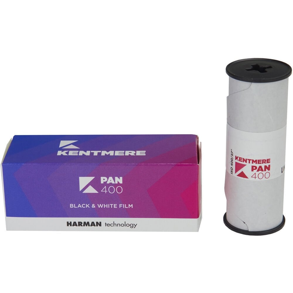 Kentmere Pan 400 Siyah Beyaz Negatif 120 Roll Film (SKT: 01-2026)