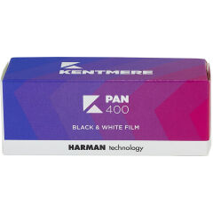 Kentmere Pan 400 Siyah Beyaz Negatif 120 Roll Film (SKT: 12-2027)