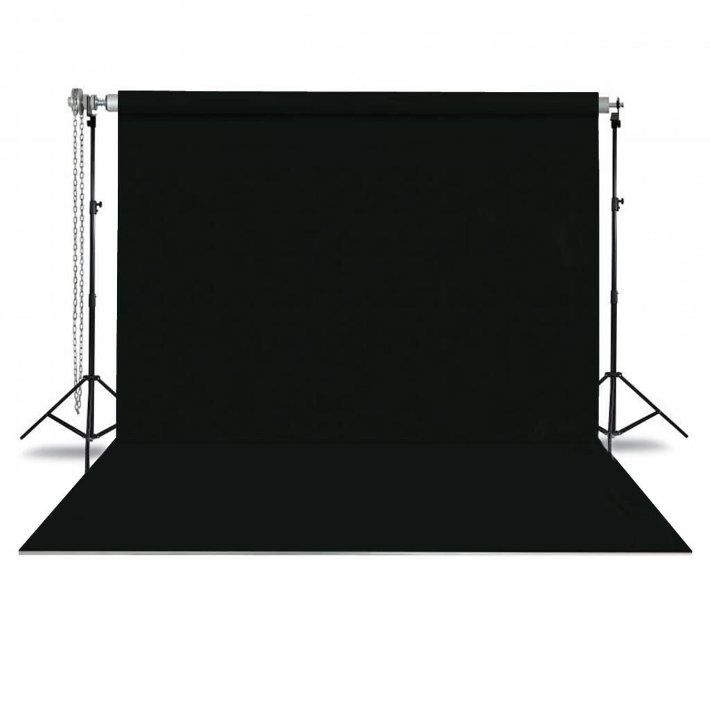 GDX Seyyar Siyah Fon Perde (Kumaş) 2.70x5.80 Metre