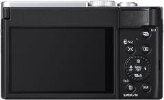 Panasonic Lumix DC-TZ99 Fotoğraf Makinesi (Gümüş) + Şarj Cihazı ve USB Kablo Hediyeli