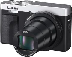 Panasonic Lumix DC-TZ99 Fotoğraf Makinesi (Gümüş) + Şarj Cihazı ve USB Kablo Hediyeli